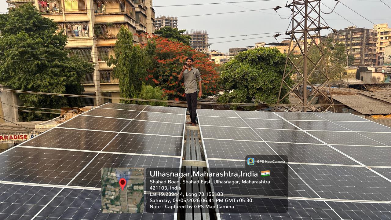 100kW Vikram Solar High-Yield PV Array at Konark Society