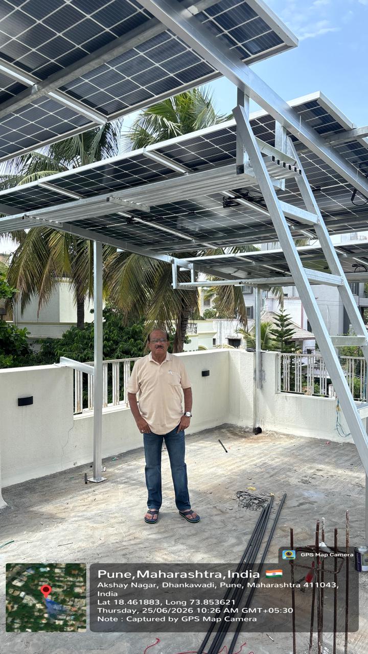 Elevated Structure and Inverter Balance of Plant at Konark Society