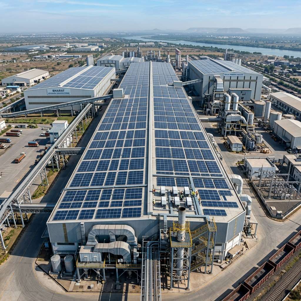Industrial Solar Plant